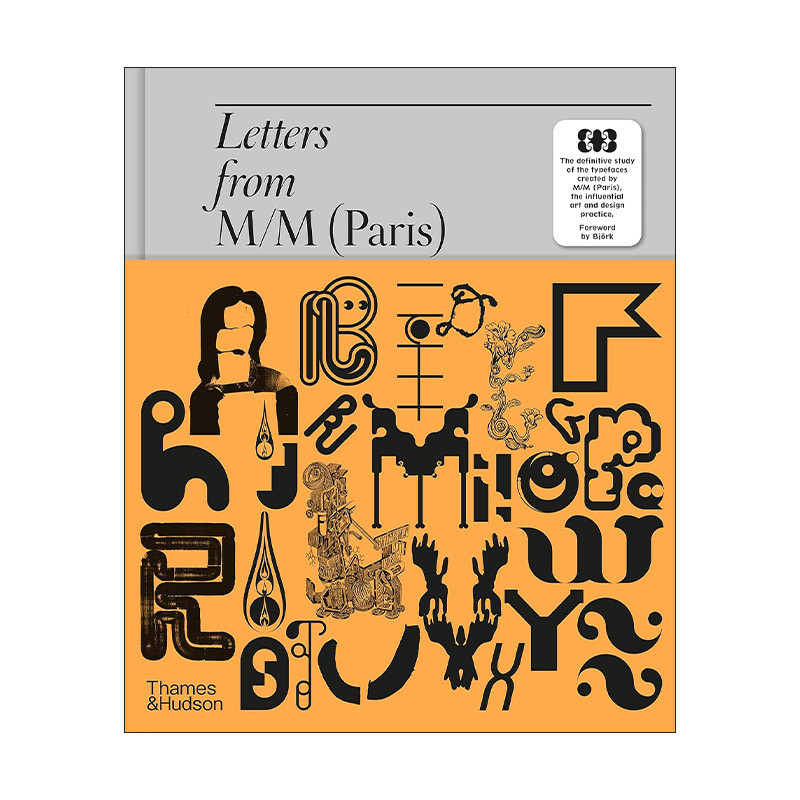 英文原版 Letters From M/M (Paris) 法国M/M设计工作室(巴黎)平面设计字体图案 精装 英文版 进口英语原版书籍