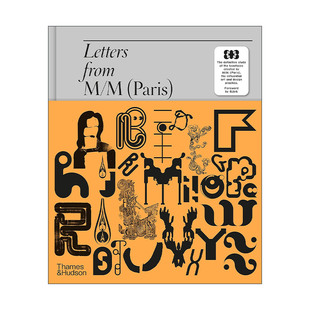 巴黎 Letters 法国M 英文原版 平面设计字体图案 进口英语原版 英文版 From 书籍 Paris 精装 M设计工作室