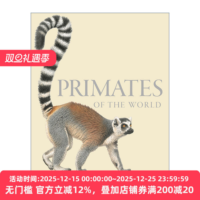 Primates of the World 世界灵长类动物图解指南 Jean-Jacques Petter 精装