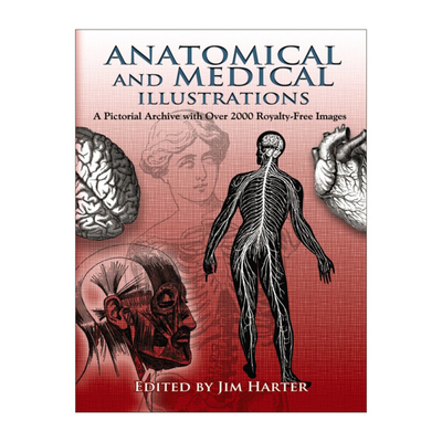 Anatomical and Medical Illustrations 人体解剖与医学插画 插图 Jim Harter