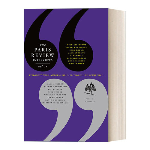 The Paris Review Interviews, IV  巴黎评论作家访谈4