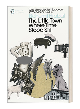 英文原版小说 The Little Town Where Time Stood Still 时光静止的小城 博胡米尔赫拉巴尔 企鹅现代经典 英文版 进口书籍