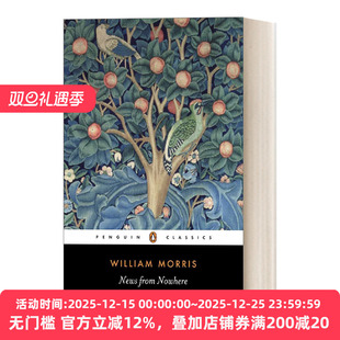 英文原版 News from Nowhere and Other Writings 乌有乡消息和其他作品 威廉·莫里斯 企鹅黑经典 英文版 进口英语原版书籍