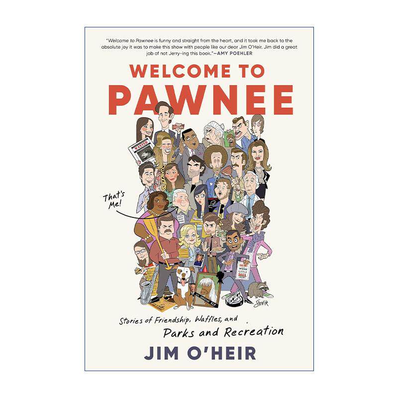英文原版 Welcome to Pawnee 公园与游憩的故事 精装 吉姆·奥希尔 英文版 进口英语原版书籍