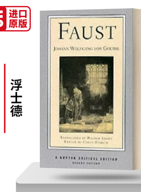 Faust Norton Critical Editions 诺顿文学解读系列 浮士德 英文原版文学 进口英语书籍