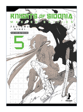 英文原版 Knights of Sidonia Master Edition 5 希德尼娅的骑士系列5 大师版 日本科幻漫画 Tsutomu Nihei贰瓶勉 英文版进口书籍