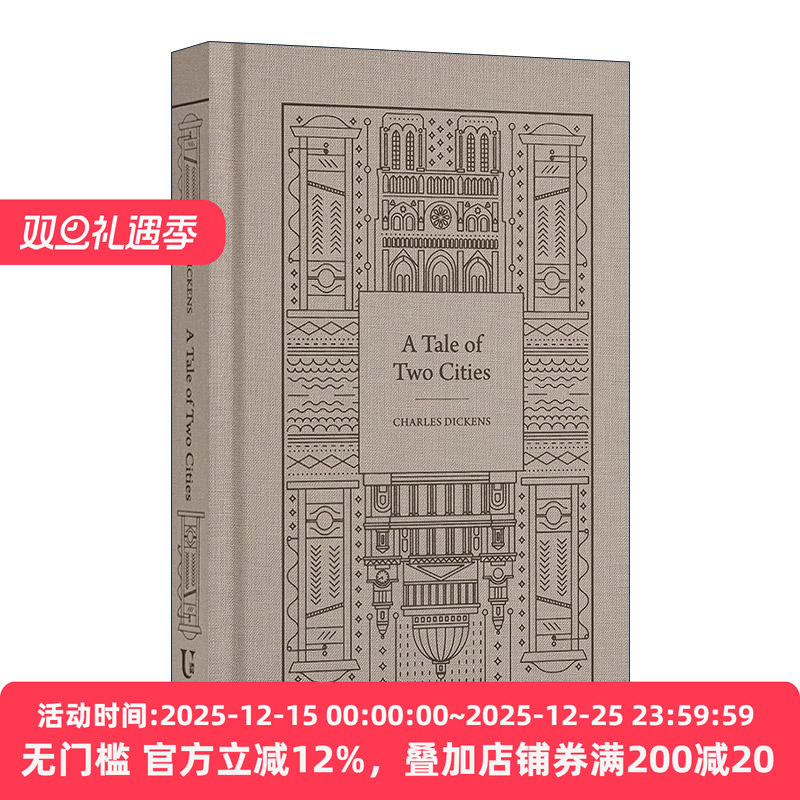 英文原版 Tale of Two Cities 双城记 Signature布面精装 英文版 进口英语原版书籍