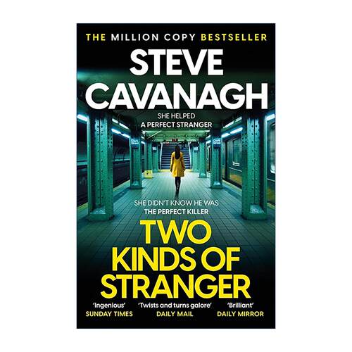英文原版 Two Kinds of Stranger 两种陌生人 惊悚恐怖悬疑小说 艾迪弗林系列 史蒂夫.卡瓦纳 Steve Cavanagh 进口英语原版书籍