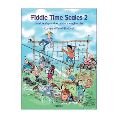 英文原版 Fiddle Time Scales 2 牛津小提琴时光 音阶练习2 ABRSM英皇考级小提琴启蒙教材 英文版 进口英语原版书籍