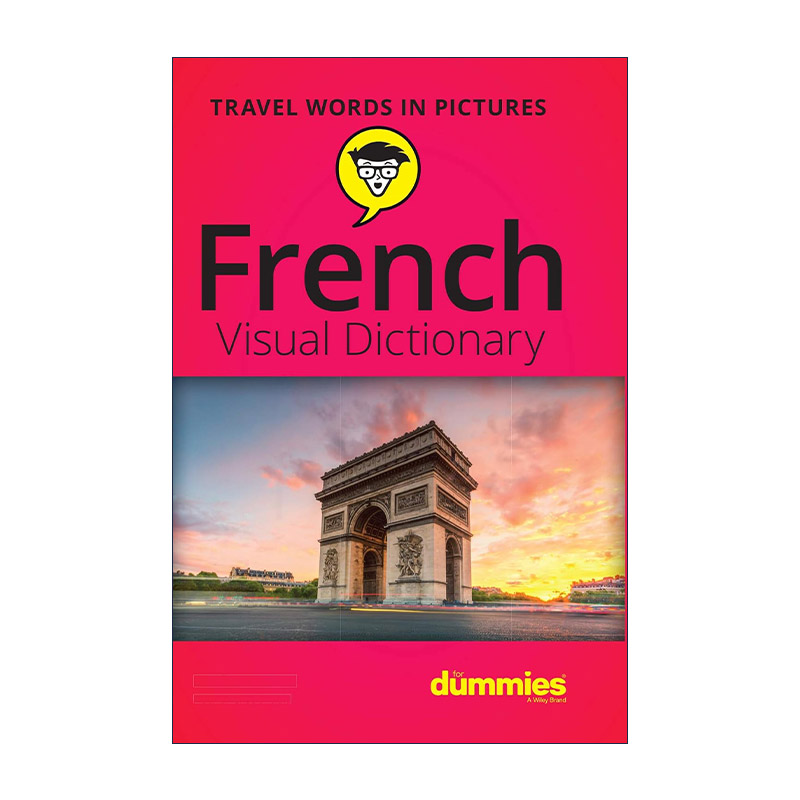 原版 French Visual Dictionary for Dummies 法语图解辞典 进口原版书籍