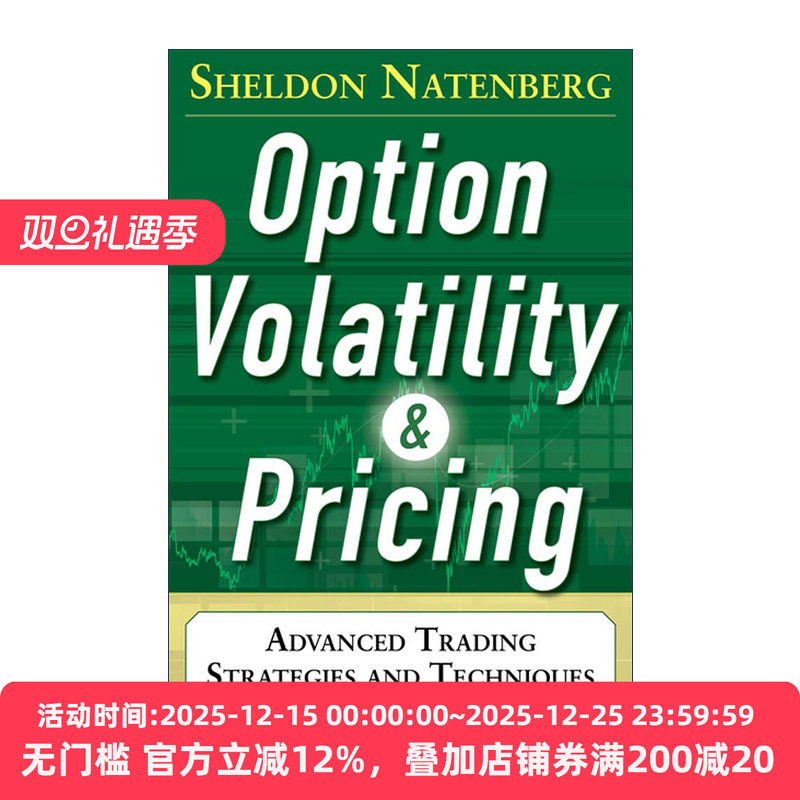 英文原版 Option Volatility and Pricing 期权波动率与定价 高级交易策略与技巧 精装第2版 英文版 进口英语原版书籍