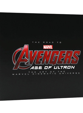 复仇者联盟 电影设定画册 漫威 The Road to Marvel's Avengers Age of Ultron 英文原版艺术画册读物 进口英语书籍