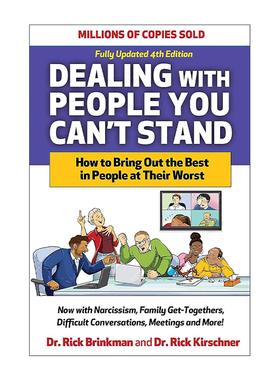 英文原版 Dealing With People You Can't Stand 这世界可以你说了算 与13种人格的沟通指南 精装第4版 英文版 进口英语原版书籍