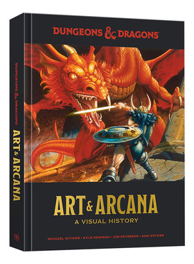 Dungeons and Dragons Art and Arcana 龙与地下城视觉史 精装 英文原版艺术画册 Kyle Newman Ten Speed Press 进口书籍