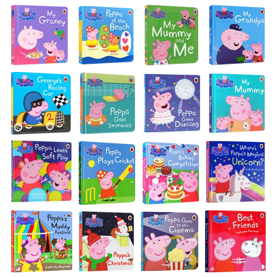 小猪佩奇系列儿童绘本英文原版
