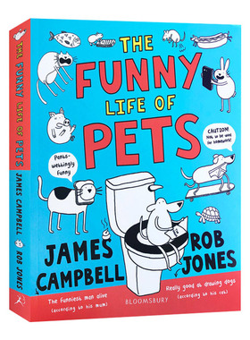 The Funny Life of Pets 宠物的有趣生活 英文原版儿童读物 进口英语书籍