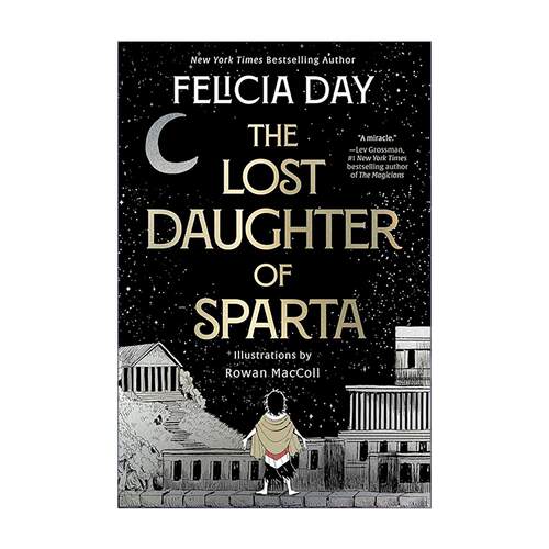 英文原版 The Lost Daughter of Sparta 斯巴达的失落之女 精装图像小说 英文版 进口英语原版书籍