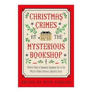 英文原版 Christmas Crimes at The Mysterious Bookshop 神秘书店的圣诞节罪案 推理小说集 精装 英文版 进口英语原版书籍