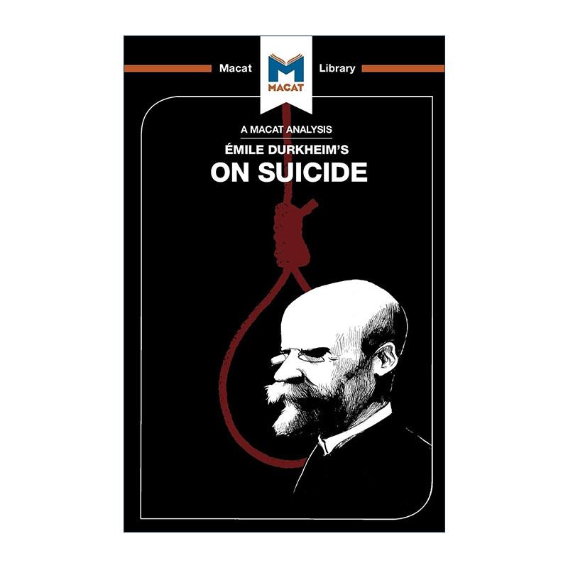 英文原版 On Suicide 涂尔干 关于自杀 MACAT解读系列 英文版 进口英语原版书籍