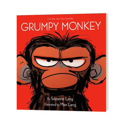 Grumpy Monkey 暴怒猴 脾气暴躁的猴子 英文原版儿童情绪管理绘本 精装 进口英语书籍