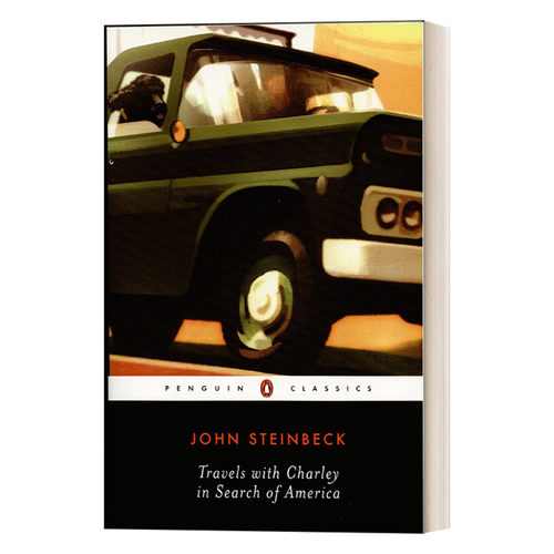 英文原版 Travels with Charley in Search of America 查利偕游记 诺贝尔文学奖 John Steinbeck 英文版 进口英语原版书籍