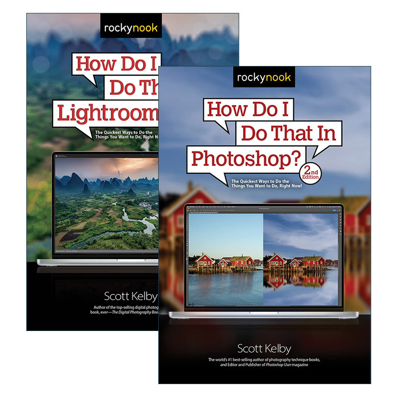 英文原版 How Do I Do That...系列2册 摄影师必备后期处理技法LR/PS Scott Kelby 英文版 进口英语原版书籍