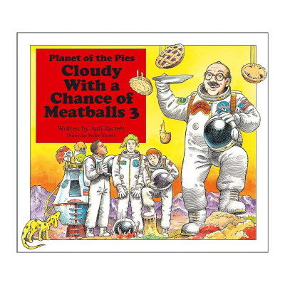 英文原版 Cloudy With a Chance of Meatballs 派星球 阴天有时下肉丸3 精装图画书 英文版 进口英语原版书籍