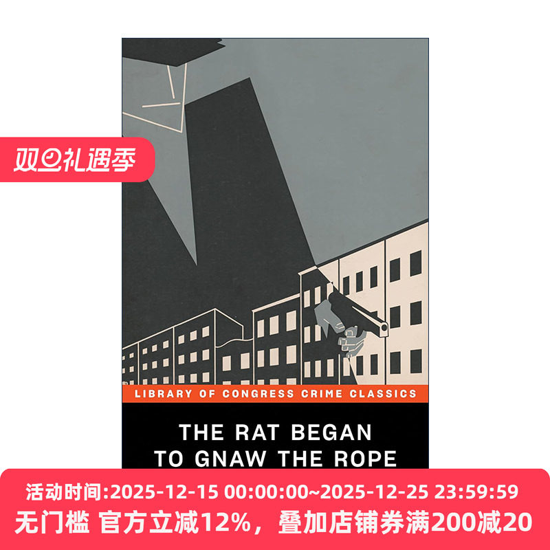英文原版 The Rat Began to Gnaw the Rope 老鼠开始啃绳子 美国国会图书馆经典犯罪推理系列 C.W. Grafton 进口英语原版书籍