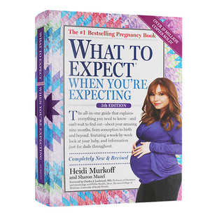 海蒂怀孕大百科 第5版 What to Expect When You're Expectin 孕期指导指南 生活健康 Heidi Murkoff 英文原版保健养生读物书籍