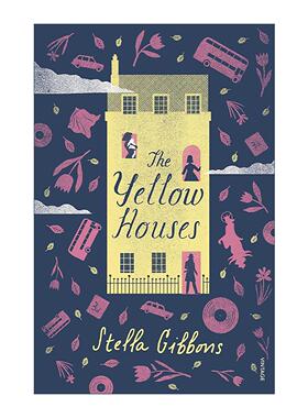 英文原版 The Yellow Houses 黄色小屋 斯黛拉·吉本思Stella Gibbons小说 令人难以宽慰的农庄作者 英文版 进口英语原版书籍