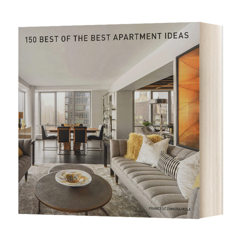 150个公寓户型设计创意 精装 150 Best of the Best Apartment Ideas 英文原版建筑设计读物 进口英语书籍