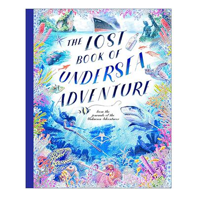 英文原版 The Lost Book of Undersea Adventure 无名探险家 海底冒险之失落手记 手稿复刻 儿童冒险故事精装 口英语原版书籍