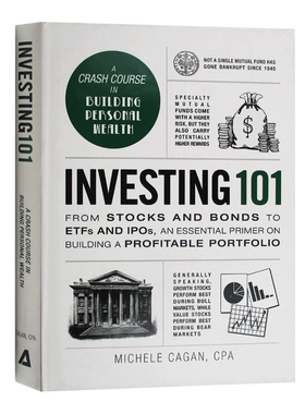 101系列 投资学 精装 Investing 101 英文原版金融投资读物 进口英语书籍 Michele Cagan