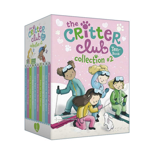 英文原版 The Critter Club Ten-Book Collection #2 动物俱乐部11-20册盒装 章节桥梁书 动物友谊主题 英文版 进口英语原版书籍