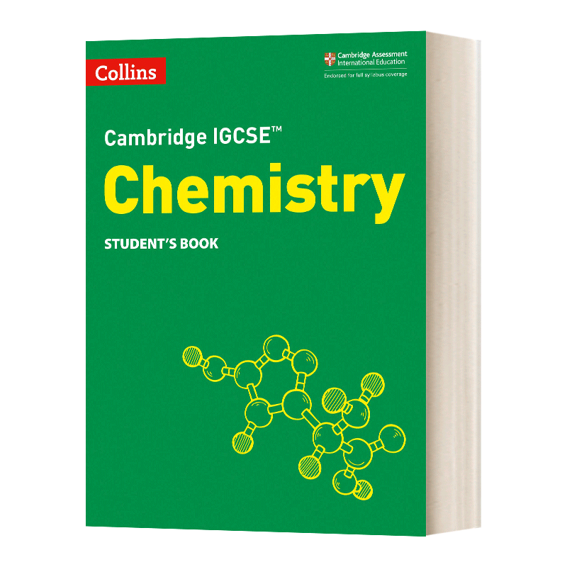 柯林斯剑桥IGCSE化学学生用书 Cambridge IGCSE Chemistry Student's Book  英文原版考试复习用书 进口英语书籍