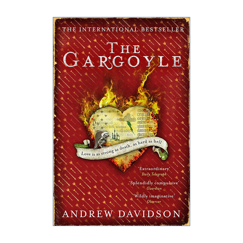 英文原版 The Gargoyle 石像怪兽 安德鲁·戴维森国际畅销小说 英文版 进口英语原版书籍