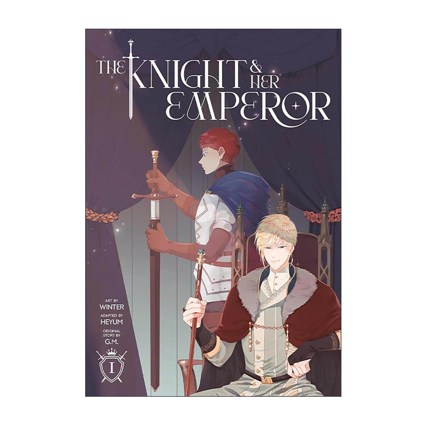 英文原版 The Knight and Her Emperor Volume 1 骑士与她的帝王 卷1 热门韩国网漫 英文版 进口英语原版书籍