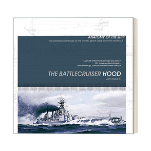 解析战舰系列 战斗巡洋舰胡德号 The Battlecruiser Hood 英文原版历史读物 进口英语书籍