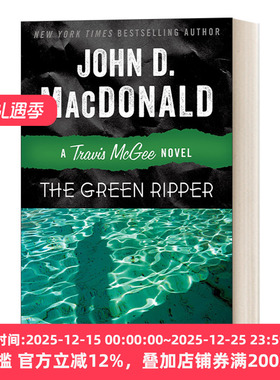 英文原版 The Green Ripper 麦基探案系列18 绿色开膛手 侦探悬疑小说 美国国家图书奖获得者John D. Macdonald 英文版 进口英语书