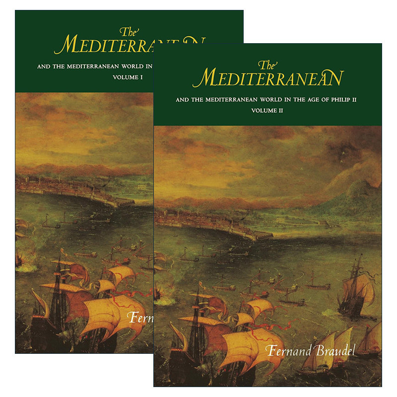 英文原版 The Mediterranean and the Mediterranean World in the Age of Philip II菲利普二世时代的地中海和地中海世界2册 进口