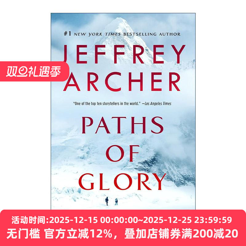 英文原版 Paths of Glory 光荣道路 杰弗里·阿切尔 英文版 进口英语原版书籍