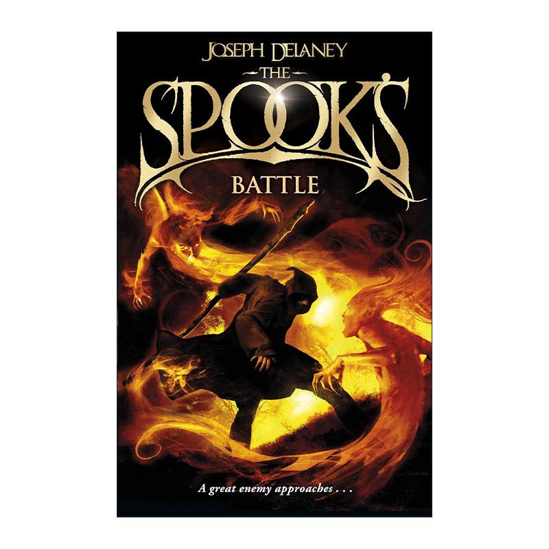 英文原版 The Spook's Battle 沃德斯通编年4 猎魔人的战争 Joseph Delaney畅销青少年奇幻冒险小说 英文版 进口英语原版书籍