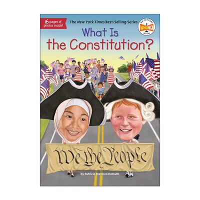 英文原版 What Is The Constitution 什么是宪法 儿童章节桥梁书 英文版 进口英语原版书籍