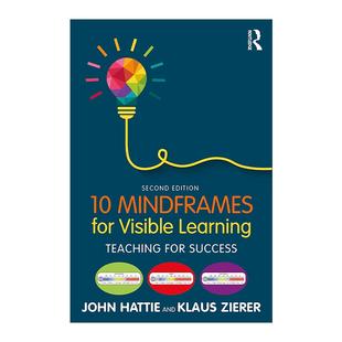 英文原版 10 Mindframes for Visible Learning 可见的学习 卓越教师需采取的十种心智框架 第2版 英文版 进口英语原版书籍