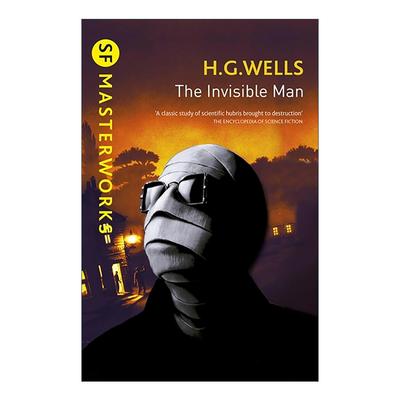 英文原版 Invisible Man 隐形人 H.G.威尔斯 科幻大师系列 英文版 进口英语原版书籍