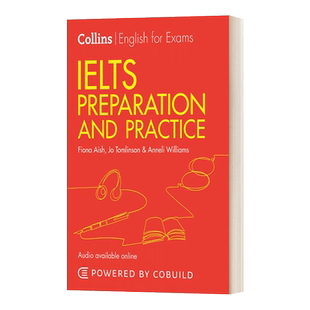 英文原版 Collins English for IELTS - IELTS Preparation and Practice With Answers and Audio 英文版 进口英语原版书籍