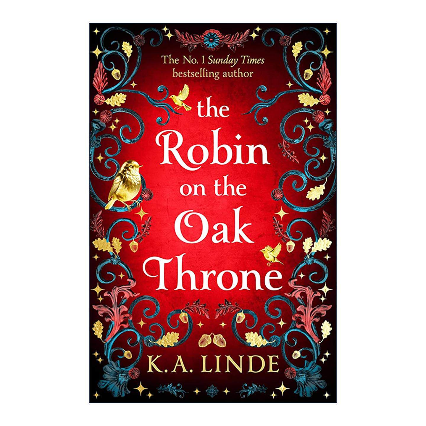 英文原版 The Robin on the Oak Throne 橡树王座上的知更鸟 奇幻浪漫小说 K.A. Linde 英文版 进口英语原版书籍