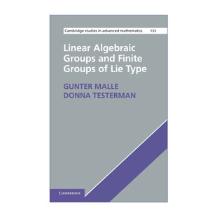 Lie Linear Finite 英文原版 Type 英文版 Groups 精装 Algebraic 进口书籍 and 线性代数群和李型有限群