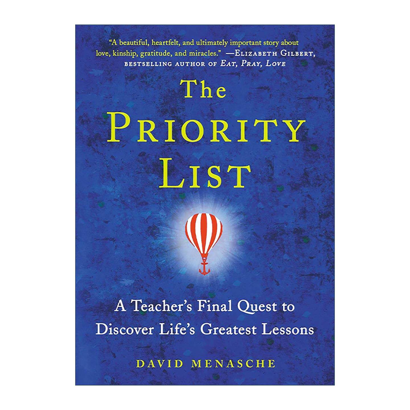 英文原版 The Priority List 人生优先清单 一位教师的*后寻访 英文版 进口英语原版书籍