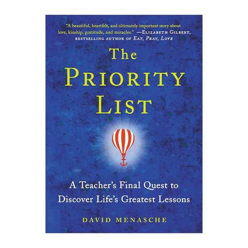 英文原版 The Priority List 人生优先清单 一位教师的*后寻访 英文版 进口英语原版书籍